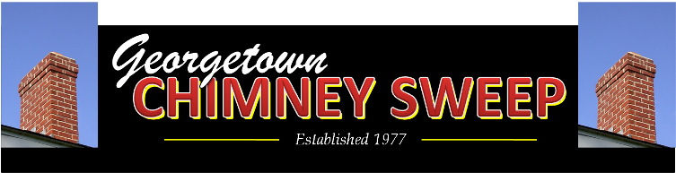 Georgetown Chimney Sweep, servcing Northern Massachusetts with premium chimney cleaning, chimney inspection, chimney renovation, fireplace changeouts, custom chimney shrouds, custom chimney caps, chimney mortar repairs and on-line chimney products.